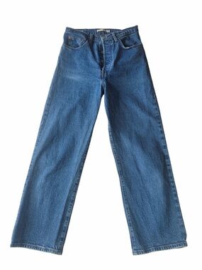 Levi’s Premium Denim Classic Ribcage Straight Ankle Jeans blue size 30